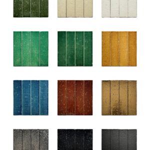 solid colored clay series